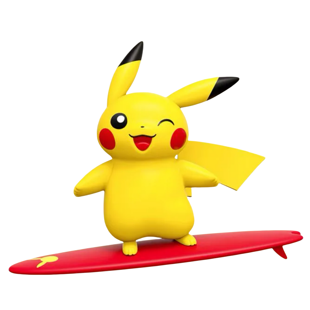 Enfeites de brinquedo SANMU Pokémon Pikachu Surfing Cute