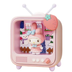Ornamentos de brinquedo Night Light Sanrio Melody Anime Design