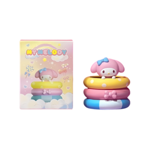 Ornamentos de brinquedo: tema de anime SANMU My Melody Swimming Ring