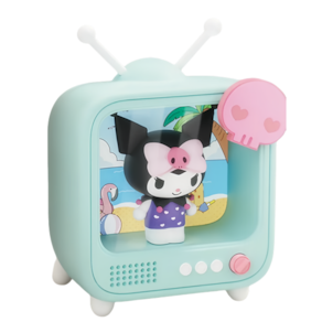 Ornamentos de brinquedo Night Light Sanrio Kuromi Anime Design