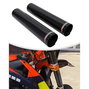 Fork Wrap Boots Gator Guard Protector Fiber Carbon Fiber JFG RACING