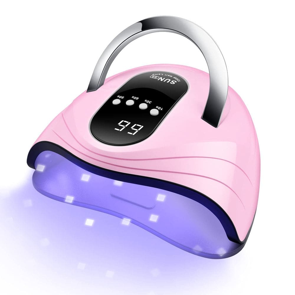 Lâmpada de unhas de gel UV Sunrich 120W LED Nail Light Fast Dryer