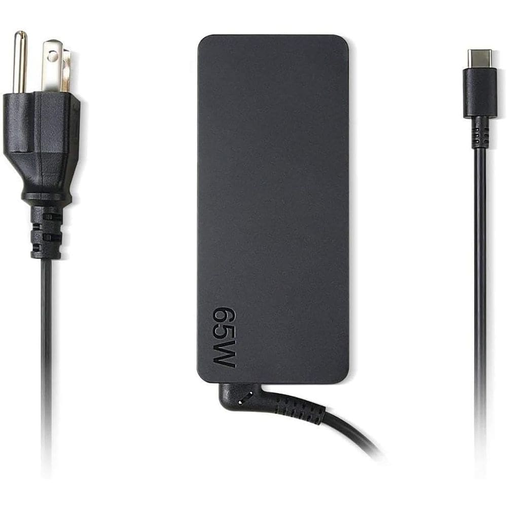 Adaptador AC Lenovo USB-C 65W padrão para Yoga C930-13 preto
