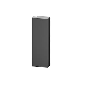 Acabamento Painel Ripado de Poliestireno 2,7cm X 12mm X 2,85cm Slin Lira - caixa com 11,4 m - Cinza