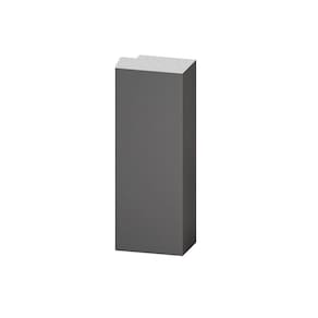 Acabamento Painel Ripado de Poliestireno 3,2cm X 21mm X 2,85cm Wide Lira - caixa com 11,4 m - Cinza