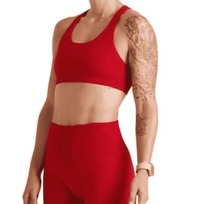 Top Esportivo Lupo Challenge Sem Bojo - Vermelho