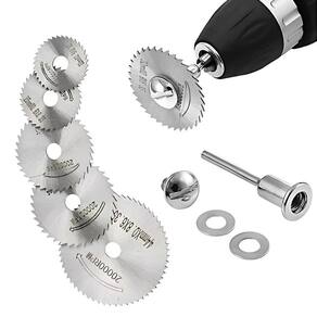 Kit 6 Peças Mini Disco Serra Circular - Ideal Micro Retífica
