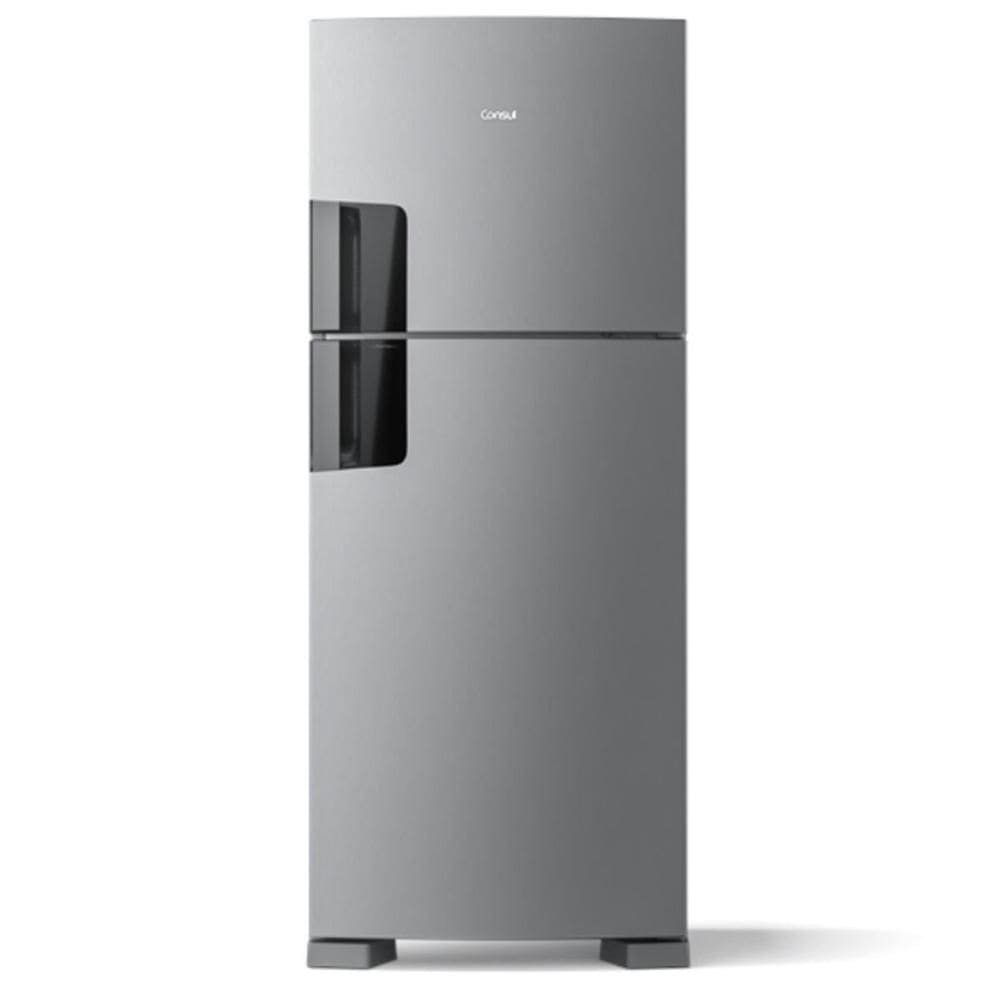 Geladeira Consul Frost Free, CRM50LK, Inox 410 Litros - 110 Volts