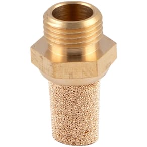 Silenciador De Ar Longo De Cobre Rosca 1/8`` Bsp Vonder