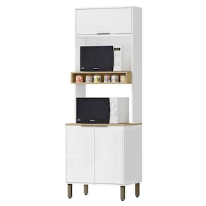 Torre Quente 3 Portas 70 cm GLOR TGL01 Branco Neve MXM