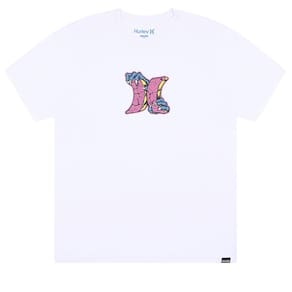 Camiseta Hurley Icon Monster WT25 Masculina Branco