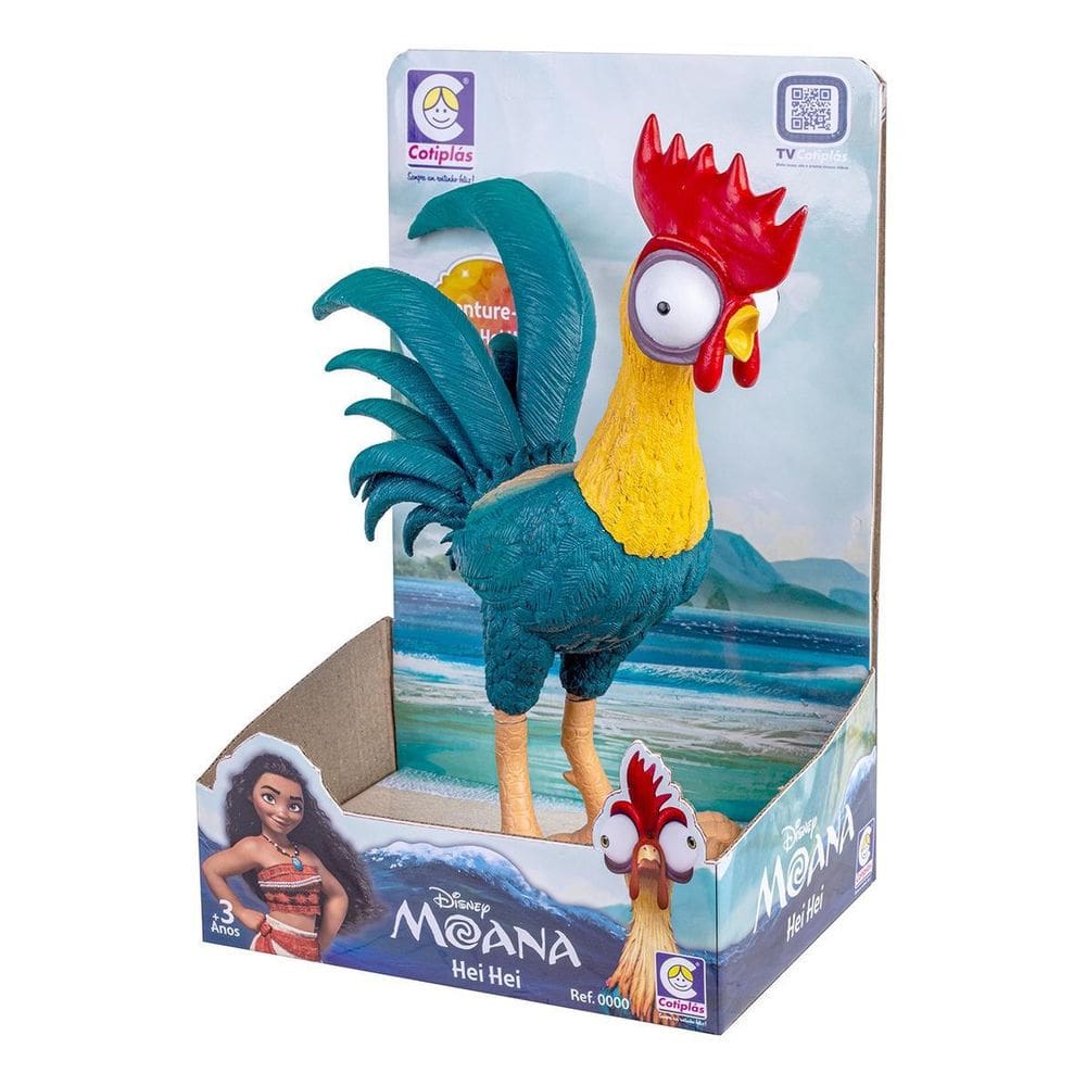 Boneco Galo Hei Hei Moana 31 cm - Cotiplás 2504
