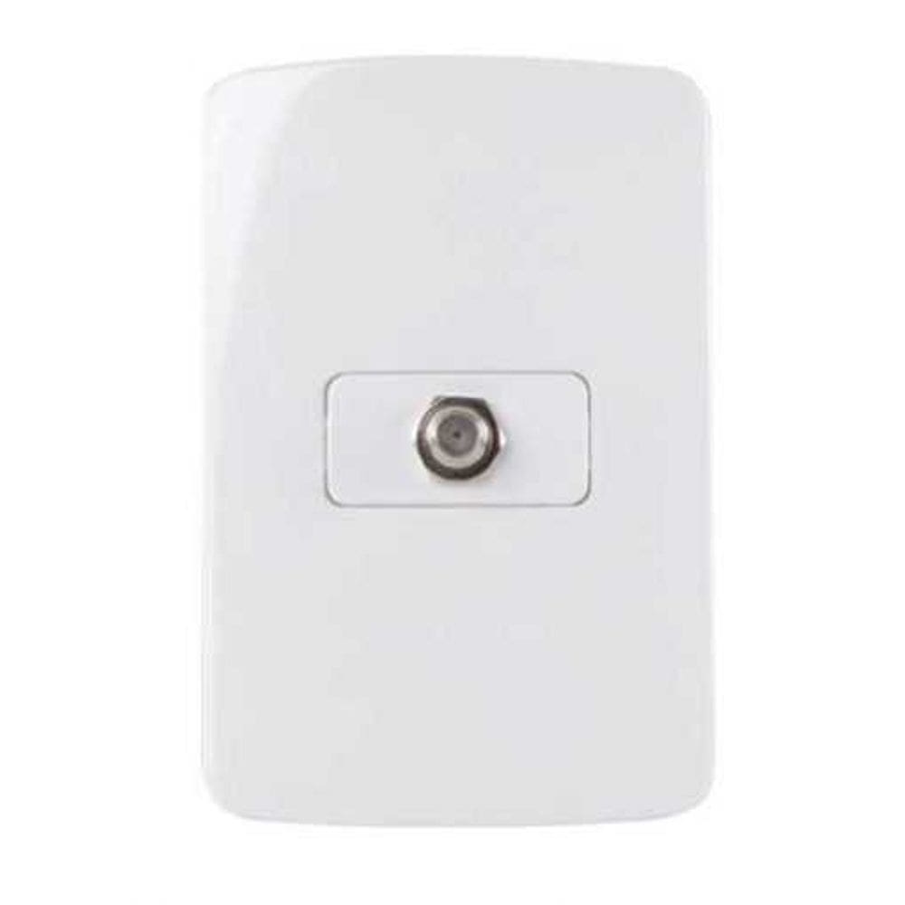 Conjunto Tomada Antena De Tv 75 Ohms - B3 Margirius