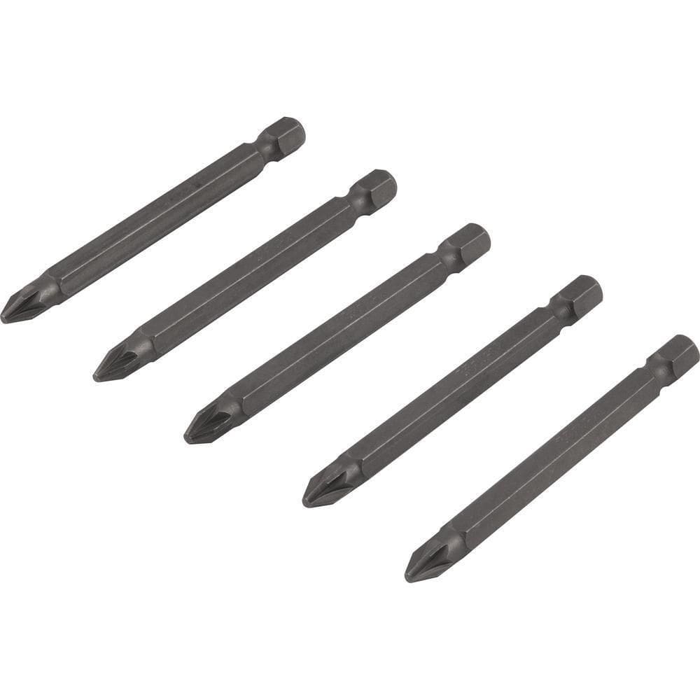 Jogo De Bits Ponteira Pozidrive Com Enc 1/4 Nº 2X75Mm Vonder