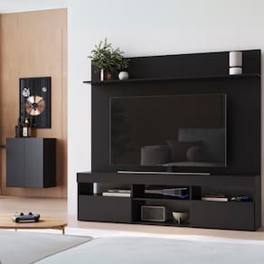 Rack com Painel para TV até 65 Polegadas e Aparador 2 Portas Multimóveis MP1094