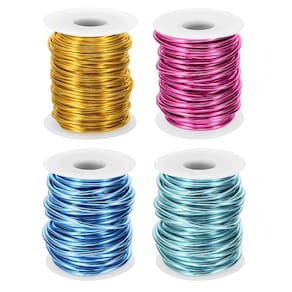 Arame artesanal PATIKIL, calibre 8, 3 mm, alumínio, 10 m para fabricação de joias