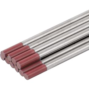 Eletrodo Tungstênio 1,6Mm Vermelho Com Tório 10 Pç Vonder