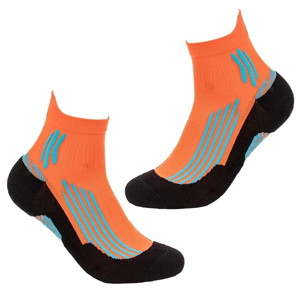 Meia Esportiva Compressao Cano Curto Corrida Treino Academia Esporte Atividade Fisica Estabilidade Respiravel Confortavel Resistente