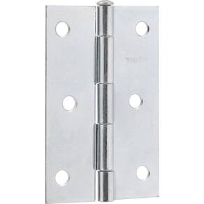 Dobradiça Para Porta 1.1/2 Em Ferro Zincado Com 24 Pç Vonder