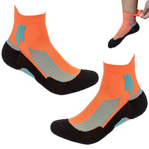 Meia Esportiva Cano Curto Compressao Corrida Treino Academia Atividade Fisica Esporte Respiravel Confortavel Resistente Estabilidade