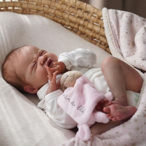 Boneca Reborn CHAREX Realistic Boy de 45 cm com roupas e acessórios.