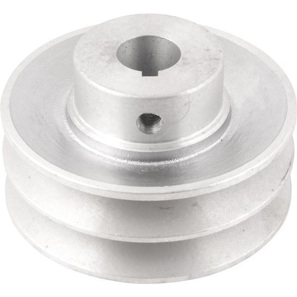 Polia Alumínio 2 Canais Perfil A 90Mm Com Furo 3/4 - Vonder