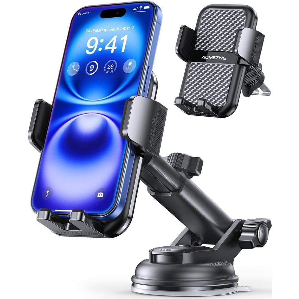 Suporte para telefone de carro ACMEZING 360° ajustável para todos os smartphones