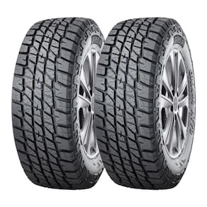 Kit 2 Pneus Giti Aro 17 255/65R17 Giti 4X4 AT70 Letra Branca 110T