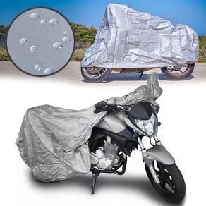 Capa para Moto Impermeável Forrada Térmica 140x240cm