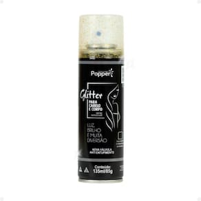 Glitter Popper Para Cabelo e Corpo Dourado 150ml