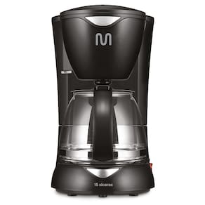 Cafeteira Elétrica 15 Xícaras Jarra de Vidro c/ Filtro Reutilizável e Colher Dosadora 550W 127v- Multi - GO035