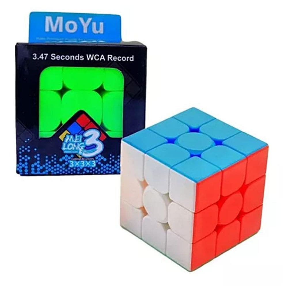 25 Cubo Mágico Profissional 3X3X3 Moyu Meilong
