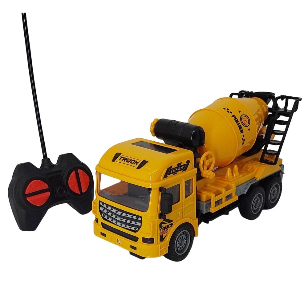 Carro Caminhão De Construção Betoneira Controle remoto ComandoTotal Pòwer Speed 23CM