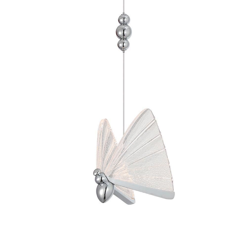 Lustre Pendente Sindora Qd05102 Cromado Led Bivolt