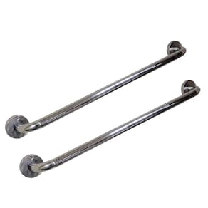 Alça Apoio 50cm Barra Suporte Anti Queda Kit 2 Uni Acessibilidade Cadeirante Pcd Criança Gestante Segurança Box Banheiro Casa