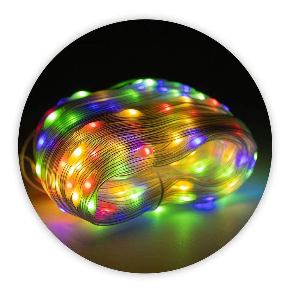 Led Pisca Linha 30m 8 Modos Tomada