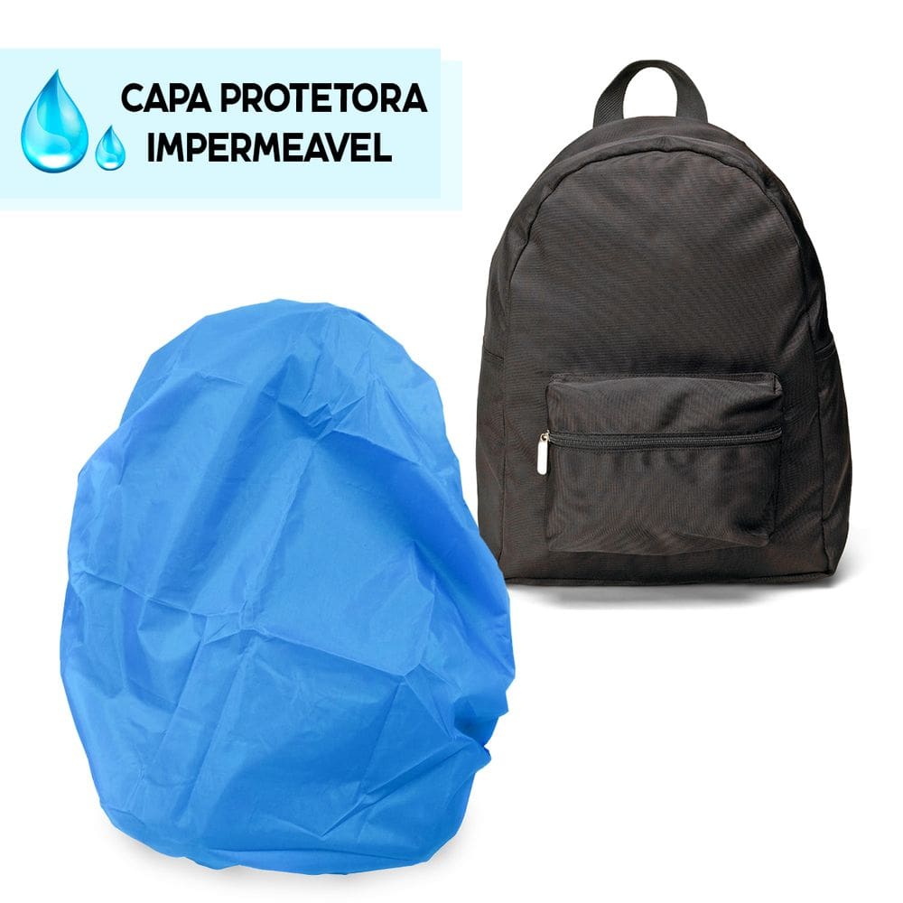 Capa de Chuva Impermeável para Mochila