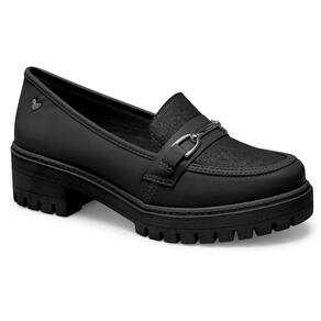 Sapato Loafer Mississipi Q8551A Feminino - Preto