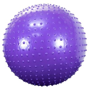 Bola De Yoga / Pilates / Funcional Inflavel Com Bomba 55Cm