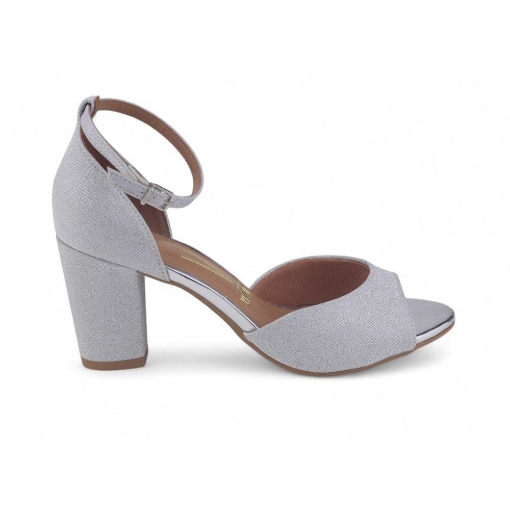 Sandália Feminina Vizzano 6262.406 Paris Glamour Shine Glitter