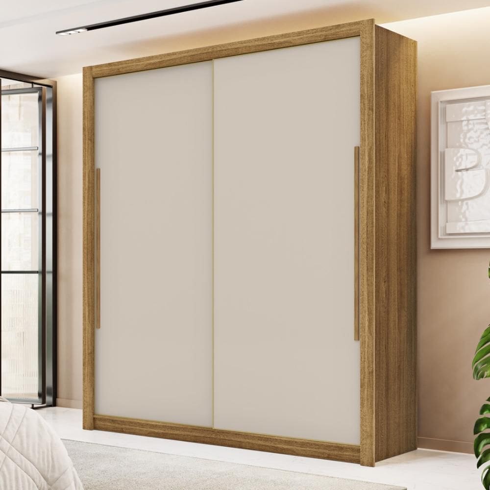 Guarda Roupa Casal 2 Portas 3 Gavetas Istambul