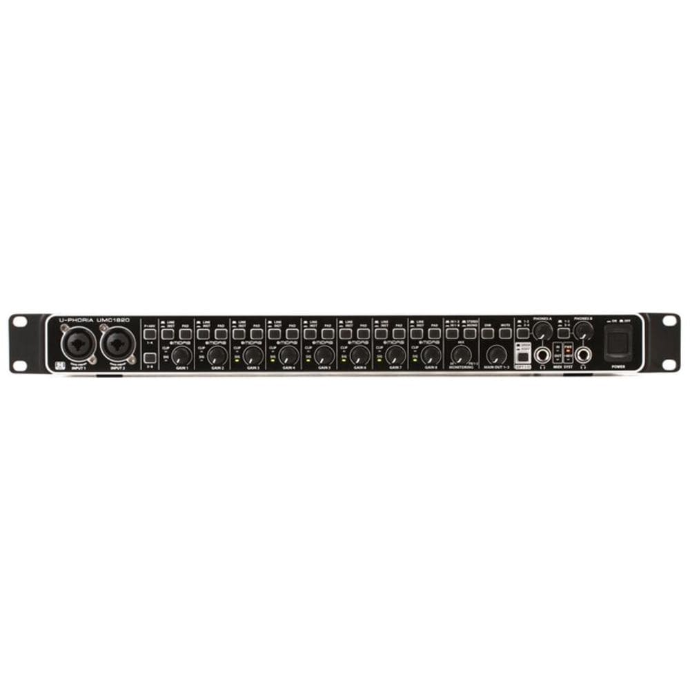 Interface para Gravação de Áudio Behringer U-PhoRia umc1820