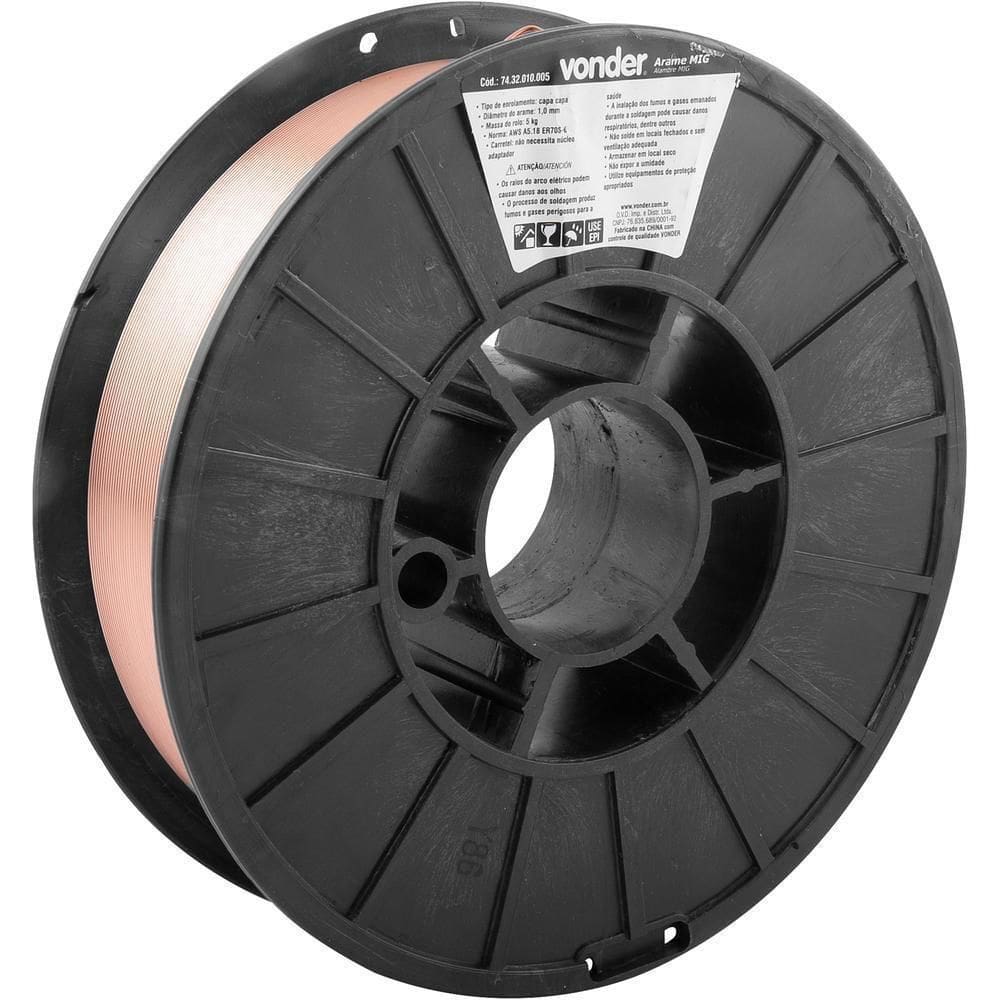 Arame Mig 1,0Mm Carretel 5Kg
