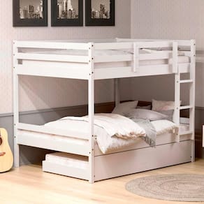 Treliche Casal Casal Dreams Madeira Maciça Branco Megamobilia