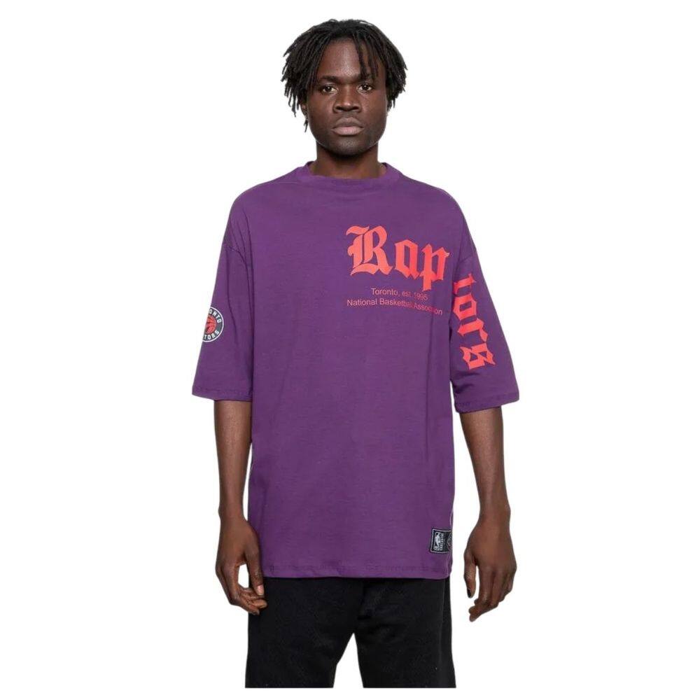 Camiseta Nba Masculina Toronto Raptors Angle Team Oversize