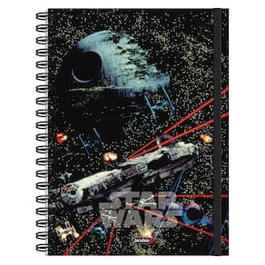 Caderno Neo Univ 1 Matéria 90G 80Fls Star Wars Jandaia