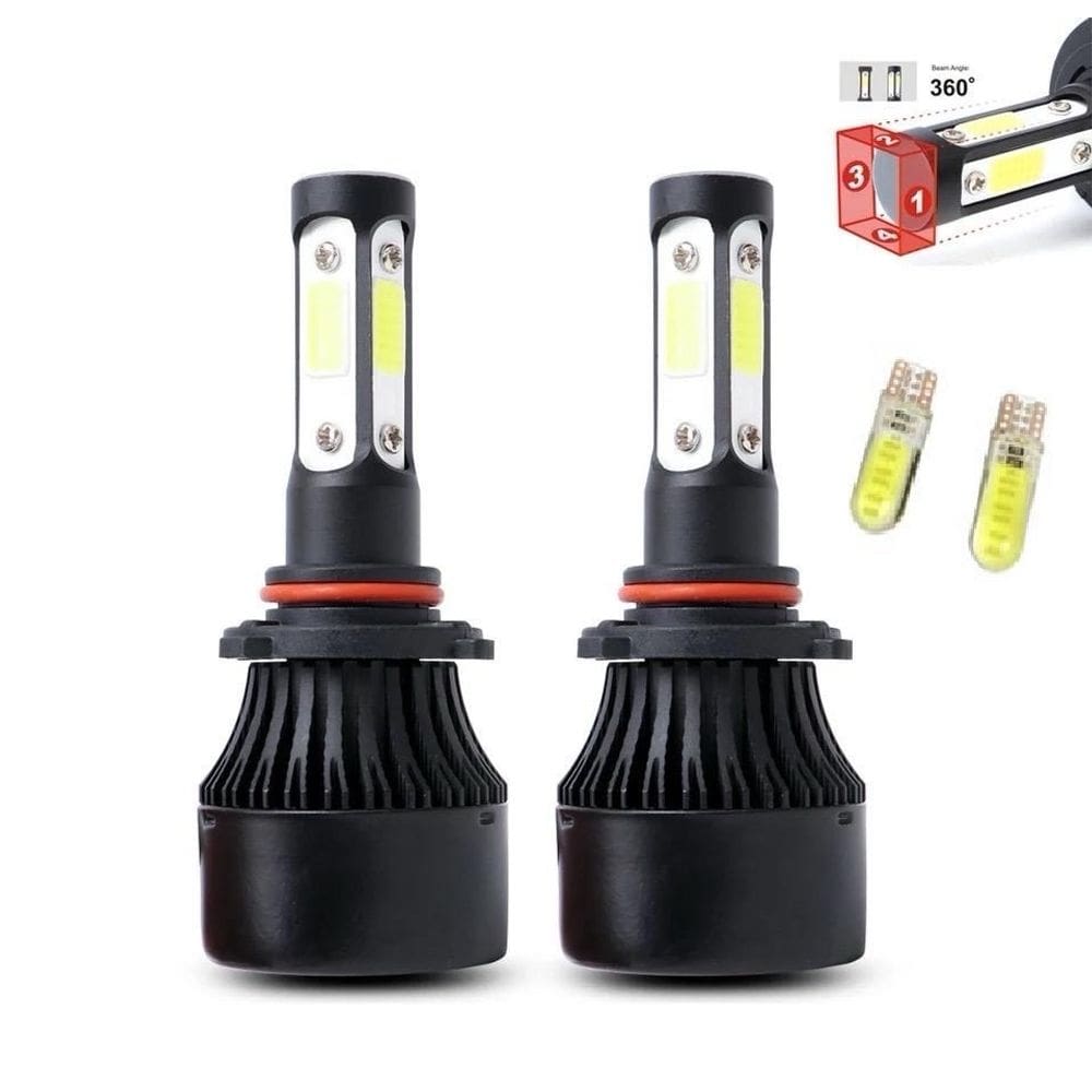 Kit Ultra Led H7 4D 6500K Super Branca