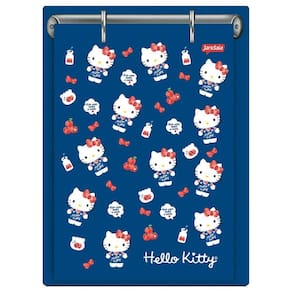 Porta Fichas Vertical 2 Fechos 1/4 60Fls Hello Kitty Jandaia