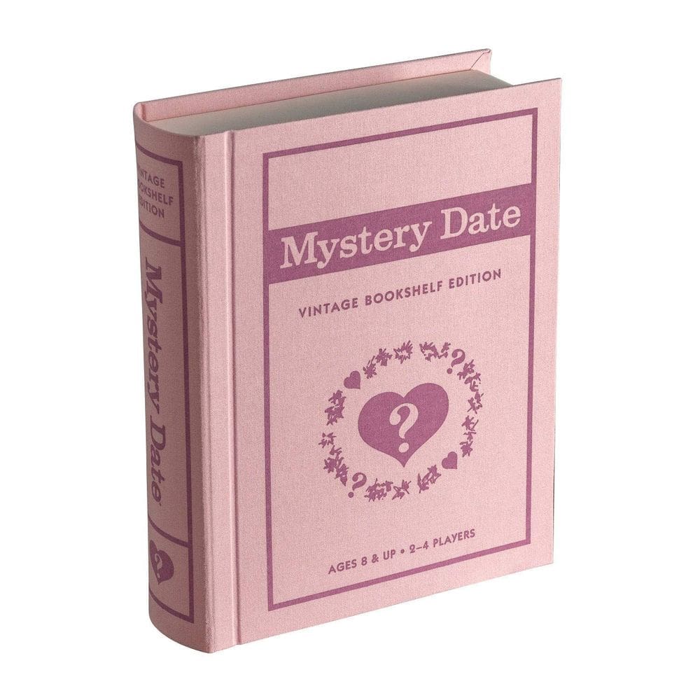 Jogo de tabuleiro WS Game Company Mystery Date Vintage Bookshelf
