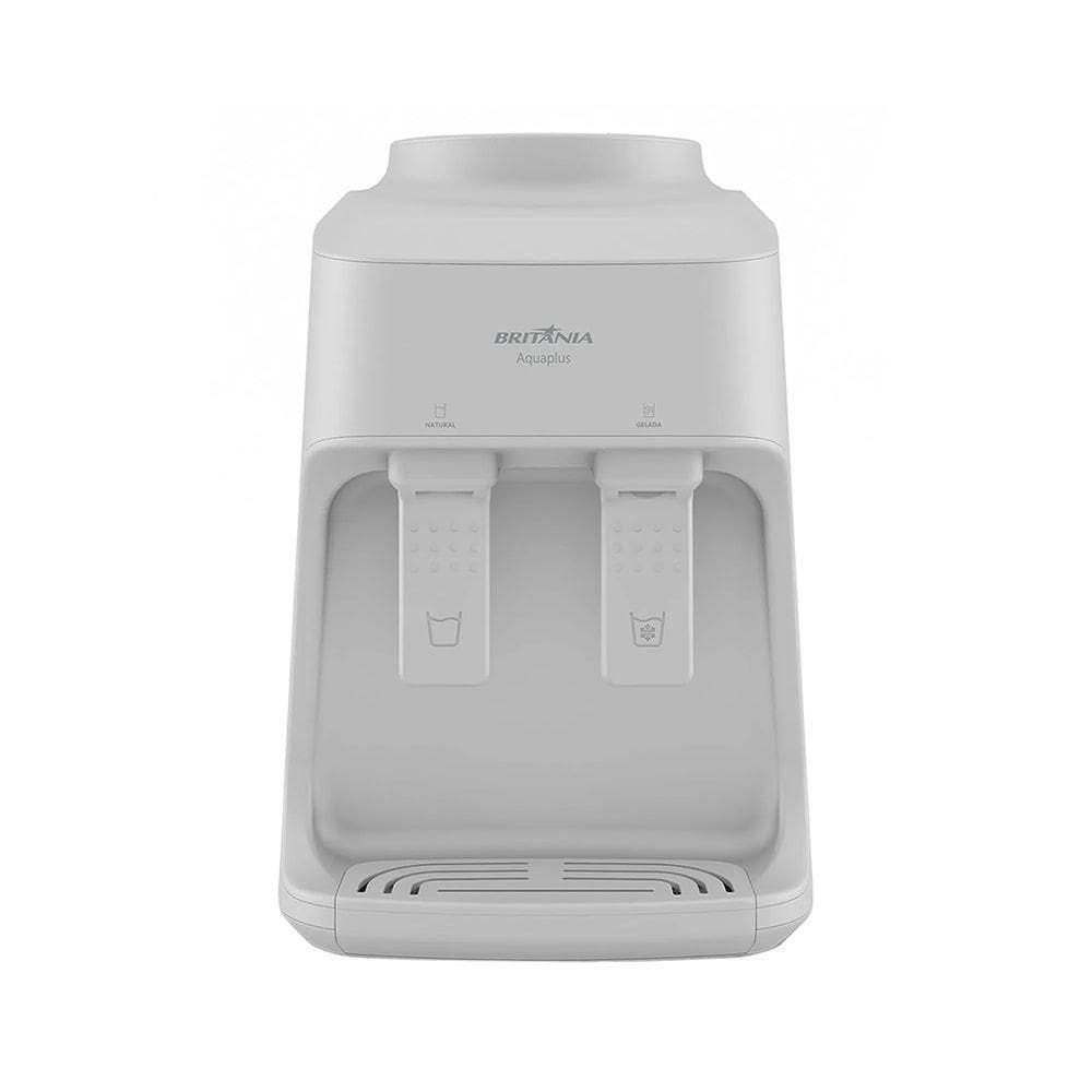 Bebedouro De Mesa Elétrico Britânia Bbe13b Aquaplus 10l Ou 20l Branco Bivolt Bivolt 035103008